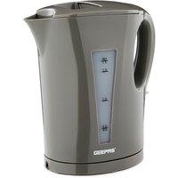 Geepas 1.7L Cordless Electric Kettle Fast Rapid Boil Jug 2200W in Grey