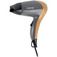 Geepas 1200W Powerful Hair Dryer 2-Speed & 2 Heat Settings in Yellow