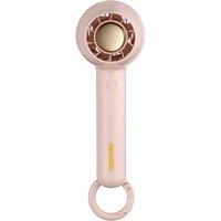 Geepas Mini Portable USB Fan 2 Speeds, 4Hr Run Time in Light Pink