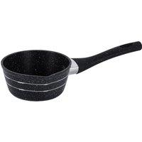 Royalford 16 cm Saucepan Multipurpose Milk Pan Non-Stick Granite Coating in Black