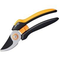 Fiskars Solid P341 Bypass Pruner - Large in Orange