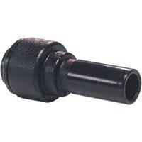 John Guest Push Fit 12mm to 10mm Reducer Fitting - Caravan/Campervan in Black