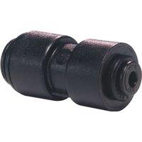 John Guest 12mm to 10mm Push-Fit Straight Reducer - Caravan/Motorhome in Black