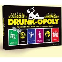 Menkind Drunk-Opoly Fun Co. Drunk-Opoly Adult Game with Splash-Proof Board