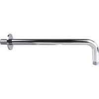 Nes Home Round 300mm Wall Mounted Shower Arm in Silver