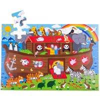 Bigjigs Toys Wooden Noah's Ark Floor Puzzle - 48 Piece Giant Jigsaw
