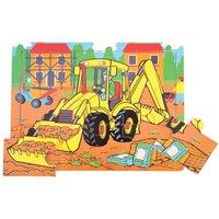 Bigjigs Toys Tray Puzzle Digger (9 Pieces)