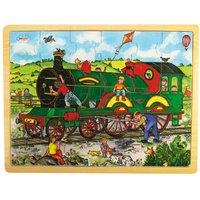Bigjigs Toys Tray Puzzle Train