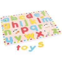 Bigjigs Toys Toys Inset Puzzle Lowercase Alphabet