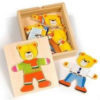 Bigjigs Toys Wooden Toys Mr Bear