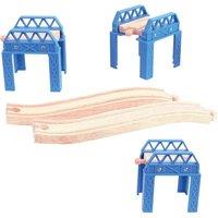 Bigjigs Rail Construction Support Wooden Track Set