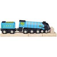 Bigjigs Rail Heritage Collection Mallard Wooden Toy Train