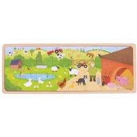 Bigjigs Toys On The Farm Puzzle - Tray Puzzle