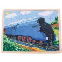 Bigjigs Toys Mallard Train Wooden Tray Puzzle - 35 Piece Puzzle