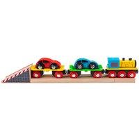 Bigjigs Rail Car Loader for Wooden Train Set