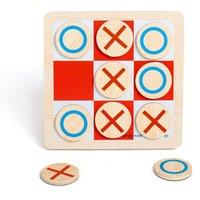 Bigjigs Toys Wooden Noughts & Crosses