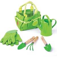Bigjigs Toys Small 5 Piece Children's Gardening Set with Bag