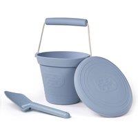 Bigjigs Toys Grey Silicone Bucket & Spade Set