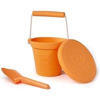 Bigjigs Toys Silicone Bucket & Spade Set in Orange