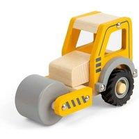 Bigjigs Toys Mini Yellow Wooden Road Roller