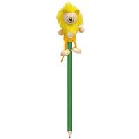 Fiesta Crafts Lion Pencil 2 Pack - Hand Painted with Removable Puppet