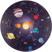 Bigjigs Toys Space Explorer Solar System Puzzle - 50 Piece Wooden Floor Puzzle