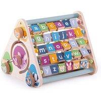 Bigjigs Toys Wooden Triangular Activity Centre