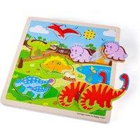 Bigjigs Toys Wooden Dinosaur Sound Puzzle
