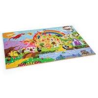 Bigjigs Toys Fantasy Floor Puzzle - 48 Piece (40cm x 58cm) Floor Puzzle | Size: 40 cm x 58 cm