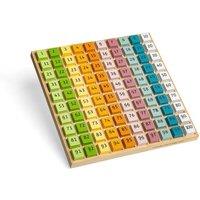 Bigjigs Toys Wooden Educational Number Tray