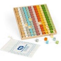 Bigjigs Toys Simply Scandi Times Table Tray - 1-12
