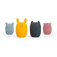 Bigjigs Toys 4pcs Silicone Bath Animals