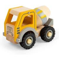 Bigjigs Toys Mini Yellow Cement Mixer Truck