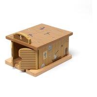 Bigjigs Rail Wooden Saloon Tunnel - Wild West Accessory For Train Sets