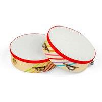 Bigjigs Toys Wooden Tambourine - Children's Musical Instrument