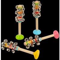 Bigjigs Toys Wooden Bell Stick - Children's Musical Instrument Toys