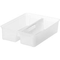 SmartStore Two Compartments' with Handle Insert in White | Size: Medium