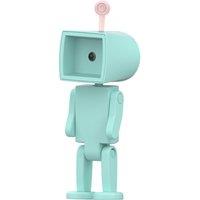 Leaper 3-in-1 Mini Square Robot Magnetic Night Light in Blue