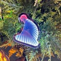 Leaper Style 3 LED Christmas Decoration Night Light in Blue
