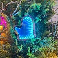Leaper Style 4 LED Christmas Decoration Night Light in Blue