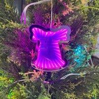 Leaper Style 5 LED Christmas Decoration Night Light in Purple