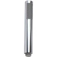 Nes Home Chrome Pencil ABS Single Mode Shower Handset in Silver