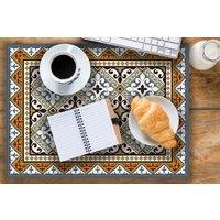 Native Home & Lifestyle Verona Vinyl Table Mat 33x45cm (Set of 4) | Size: 4 Pack