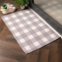 Artsy Mats Grey Check Bottom Layer Mat | Size: 60 cm x 90 cm