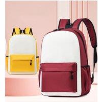 Obasyhig Small Simple Backpack for Children in Red