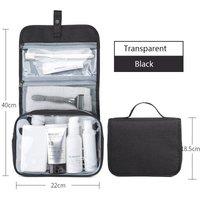 Leaper Large Capacity Portable Waterproof Foldable Storage Bag in Black