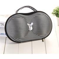 Leaper EVA Travel Portable Storage Bra Case in Midnight