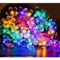 Leaper 6.5 Metres 30 Lamps Colourful Sakura Solar Camping Light String