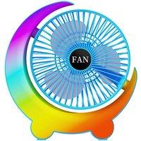 Leaper Blue 800 mAh Portable Small USB Charging Electric Cooling Fan