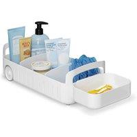 YouCopia Rolling Under Sink Ornagiser Tray 8" White